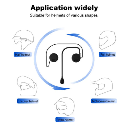 Bluetooth Helmet Headset Speaker